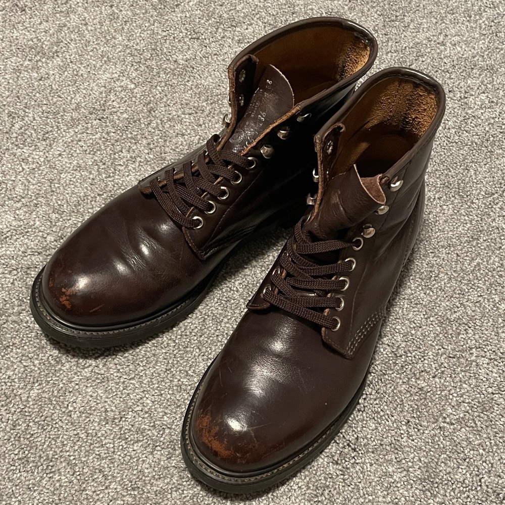 Vintage MASON SHOE Men's Brown Leather Boots 8 1/2